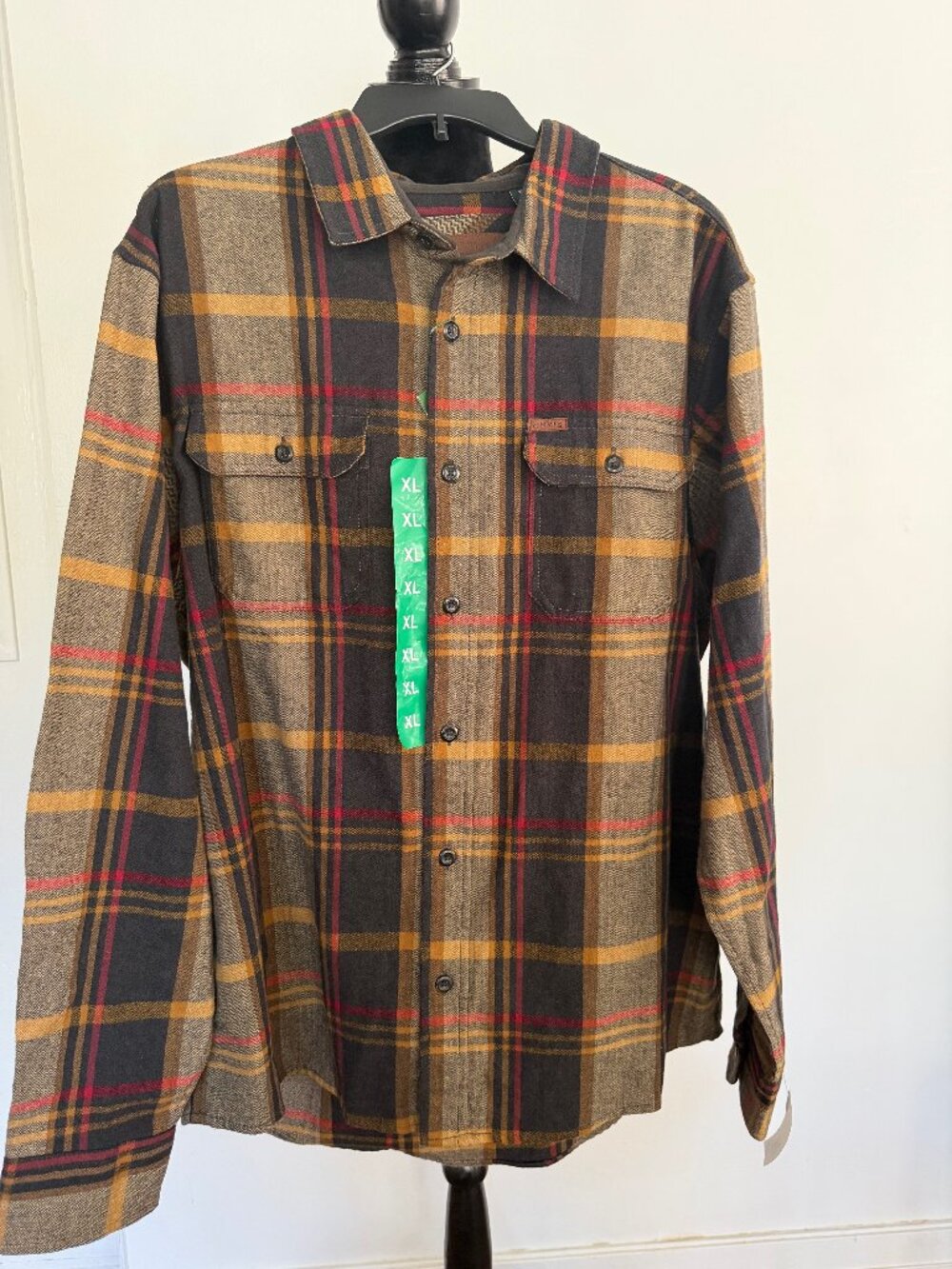 Orvis Men's Heavy Weight Flannel Shirt